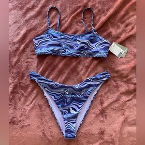 Purple Marble Bikini